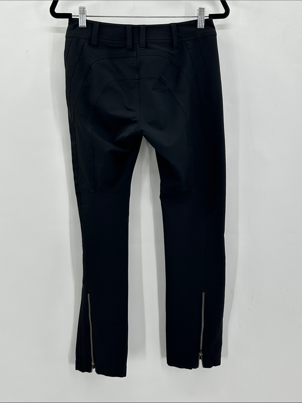 Title Nine Genie Brushed Outdoor Women's Straight Leg Pants in Black Size 6 - Picture 6 of 10